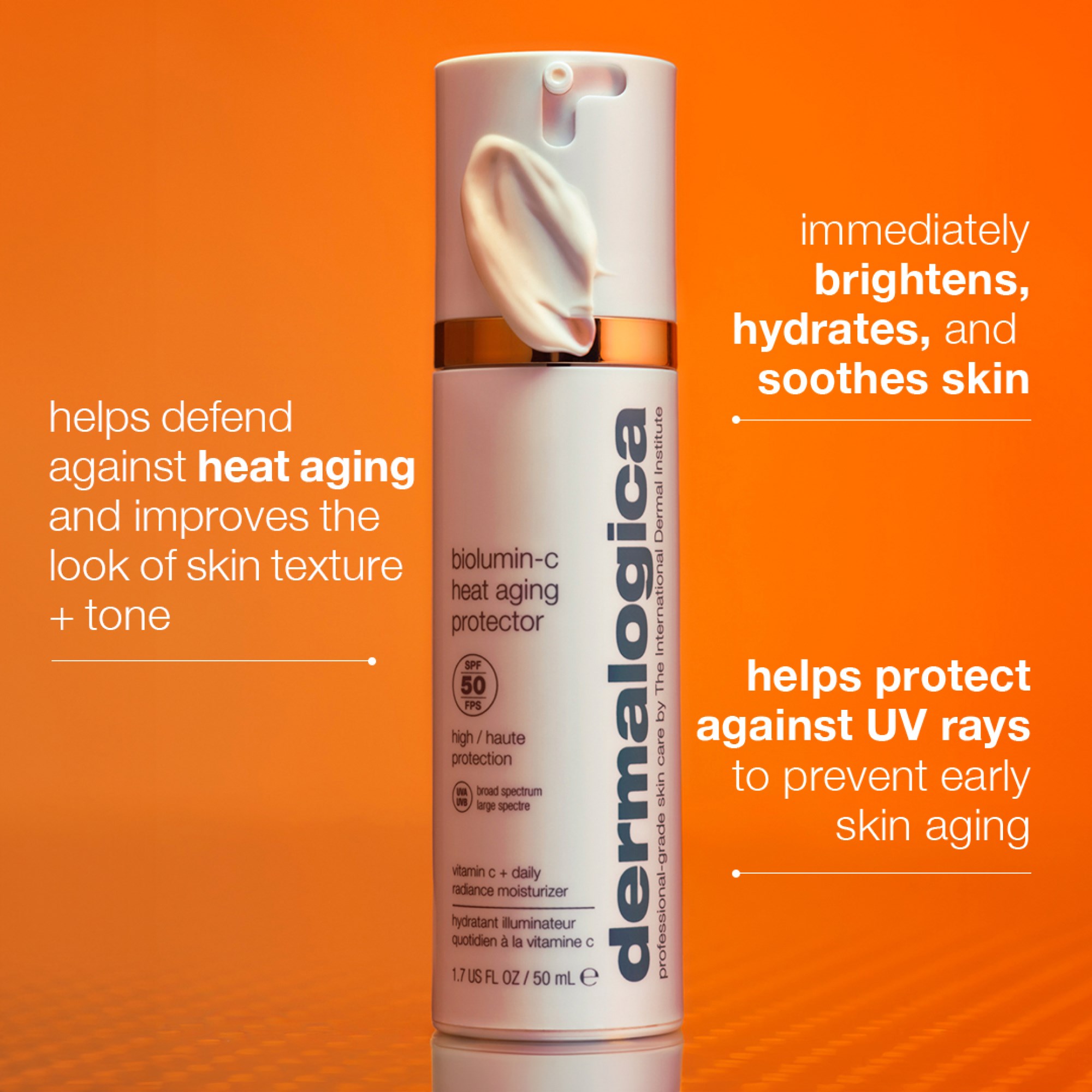 Dermalogica Biolumin-C Heat Aging Protector SPF50 15 ml (obrázok 11)