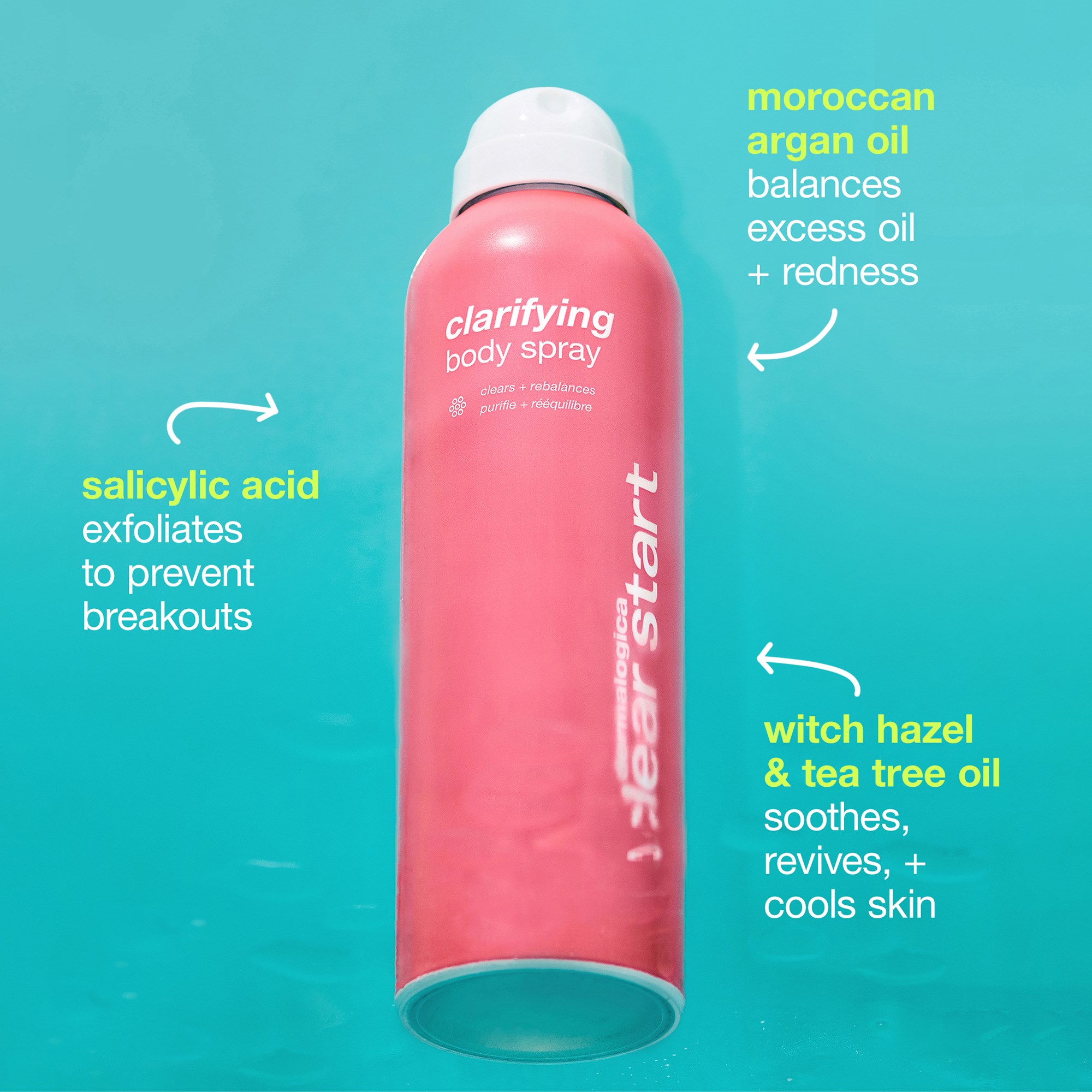 Dermalogica Clear Start Clarifying Body Spray 177 ml (obrázok 5)