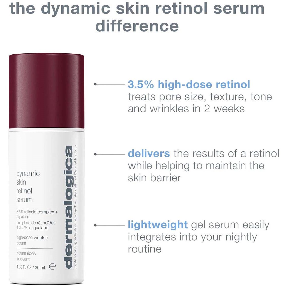 Dermalogica Dynamic Skin Retinol Serum 30 ml (obrázok 6)