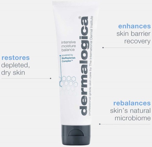 Dermatologica hudvård stående förnyelse, förbättring och återbalansering av huden.