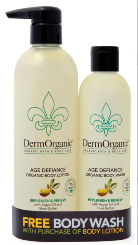 DermOrganic Bath & Body Duo Pack Age Defiance
