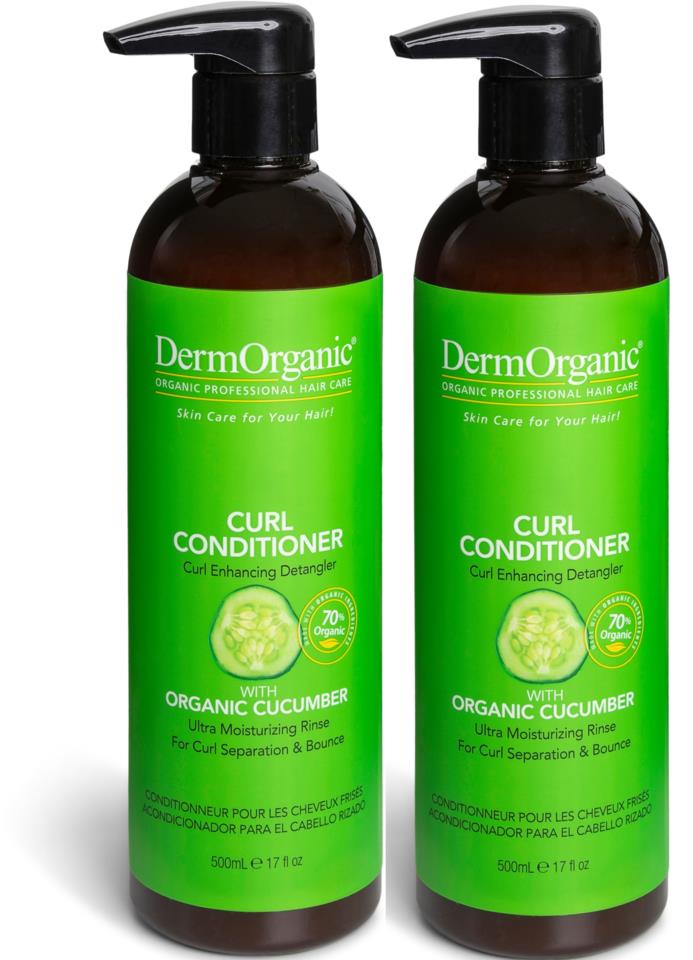 DermOrganic Curl Conditioner Duo