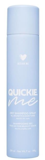Design.ME Quickie Dark, Dry Shampoo Spray, 339 ml