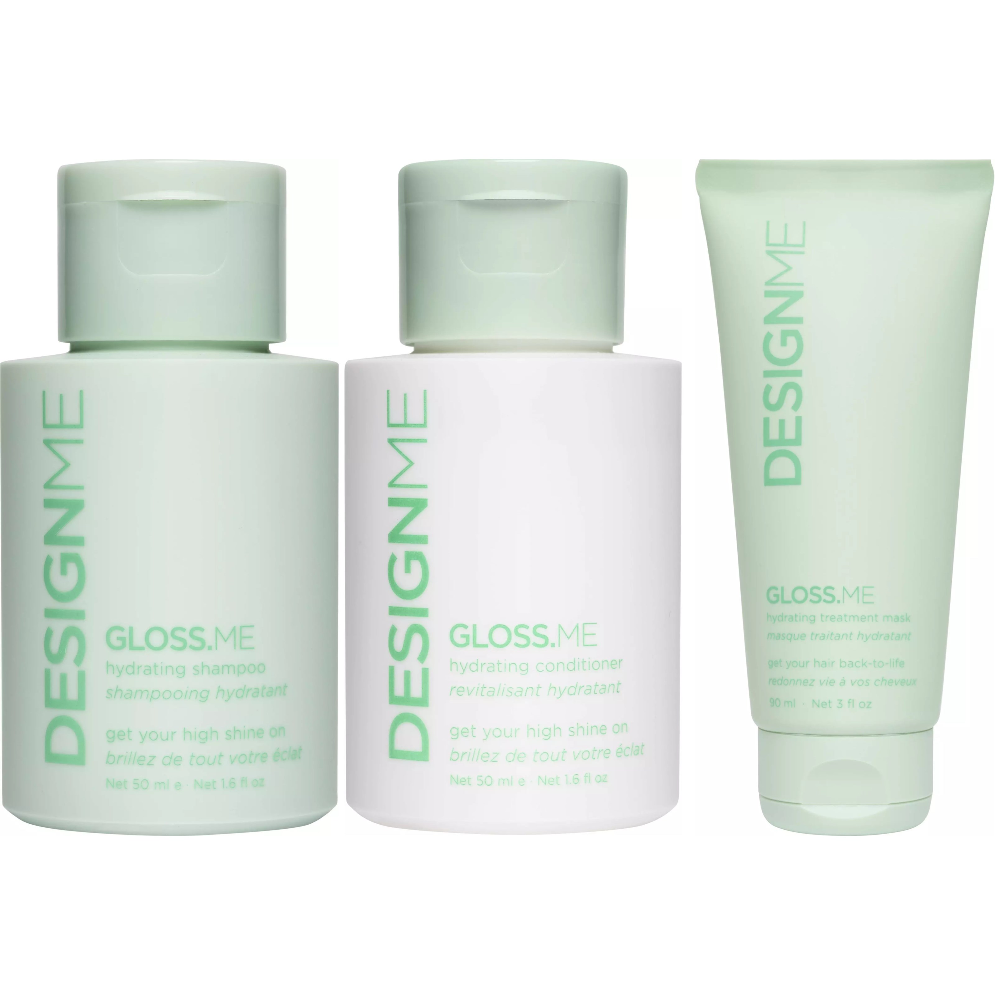 Design.Me GLOSS.ME Bundle Hydrating Shampoo 50 ml & Conditioner 5