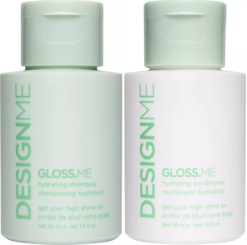 DESIGNME GLOSS.ME Bundle Hydrating Shampoo 50 ml \u0026 Conditioner 50 ml, image size:960x949