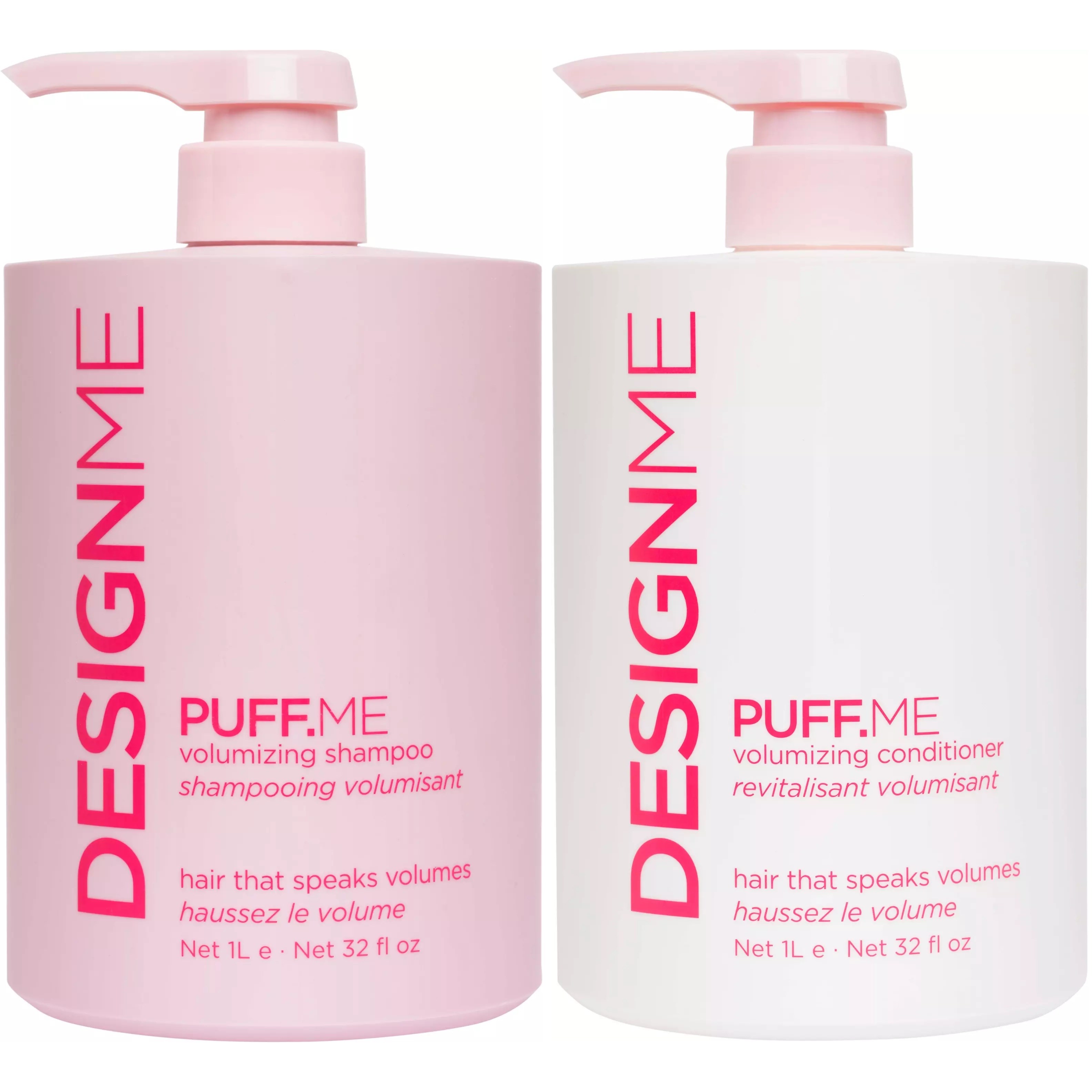 Design.Me PUFF.ME Bundle Volumizing Shampoo 1000 ml & Conditioner