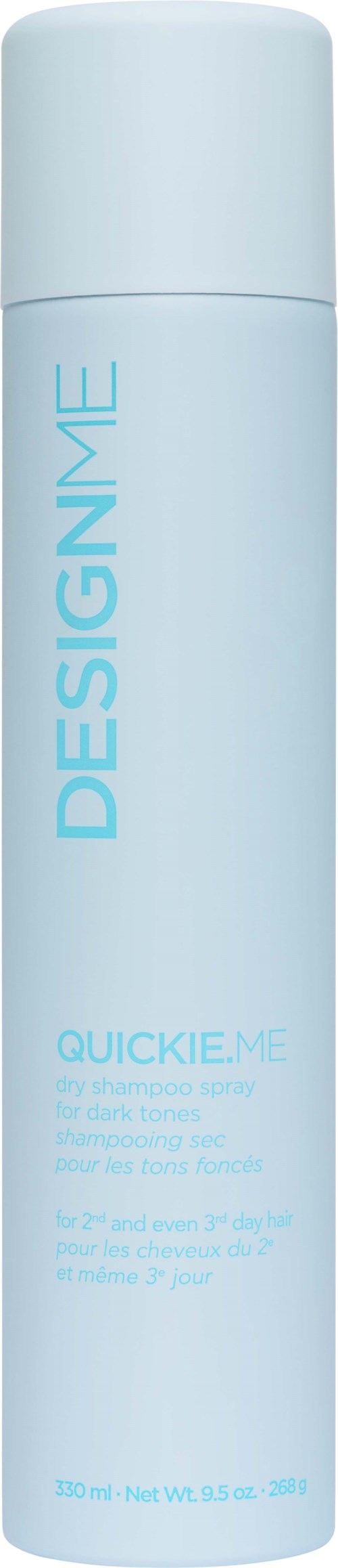 Design.Me QUICKIE.ME Dry Shampoo Spray For Dark Tones 339 ml