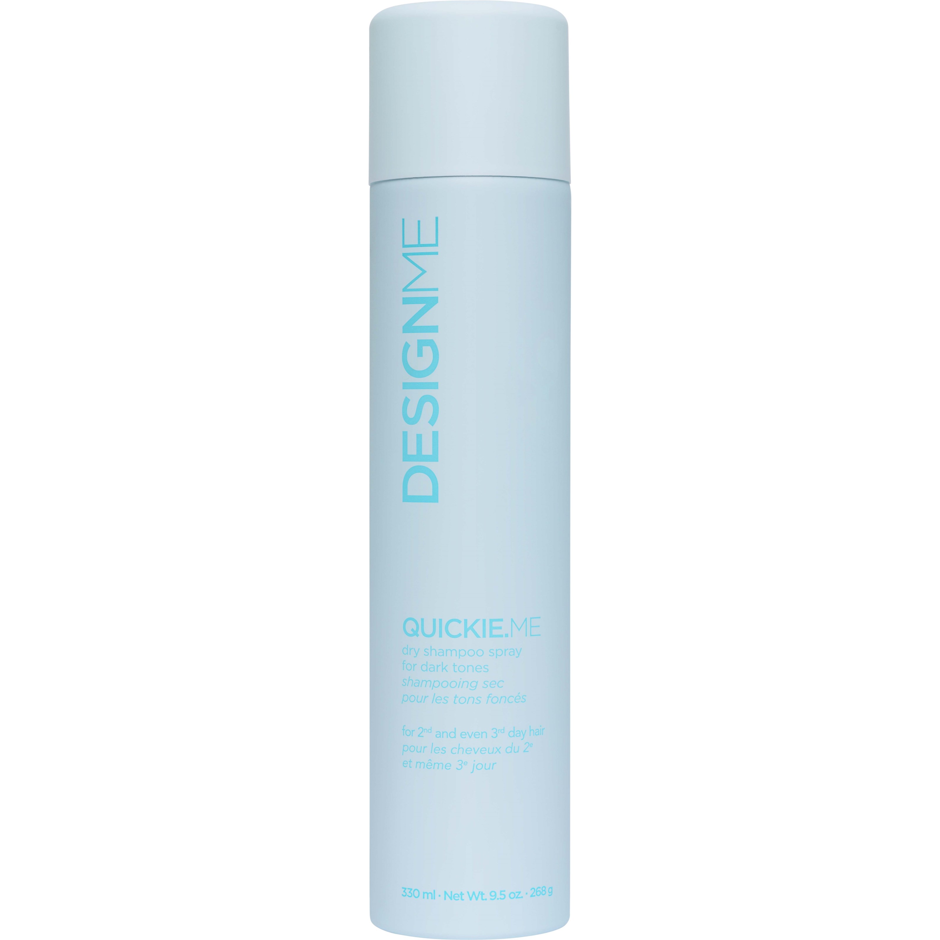 Design.Me QUICKIE.ME Dry Shampoo Spray For Dark Tones 339 ml