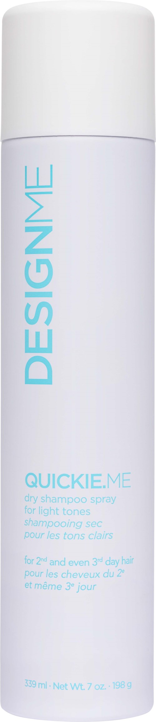 Design.Me QUICKIE.ME Dry Shampoo Spray For Light Tones 339 ml