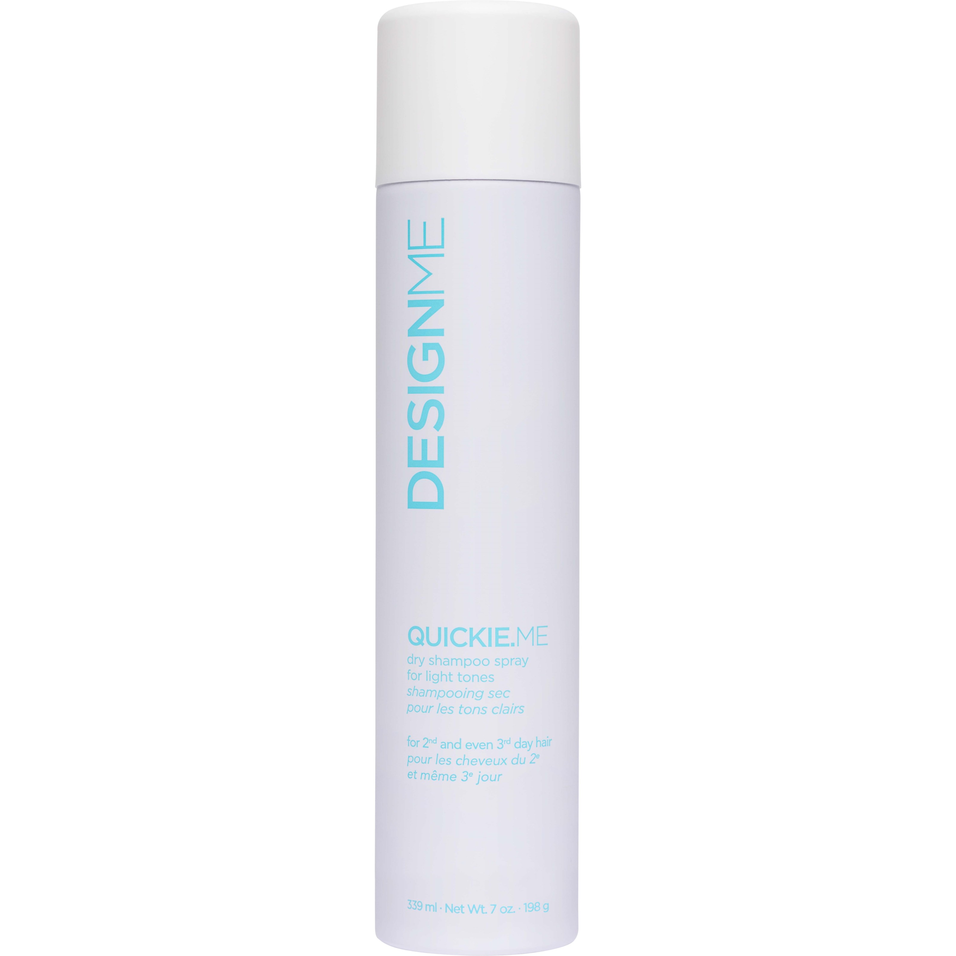 Design.Me QUICKIE.ME Dry Shampoo Spray For Light Tones 339 ml