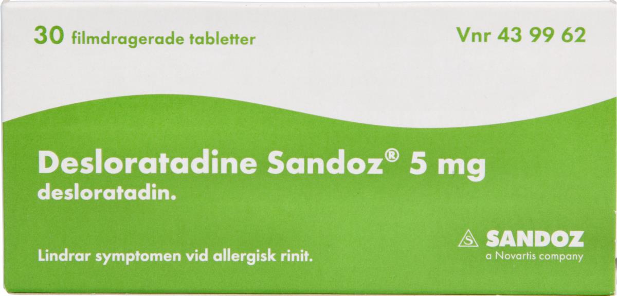 Desloratadine 5mg 30 st