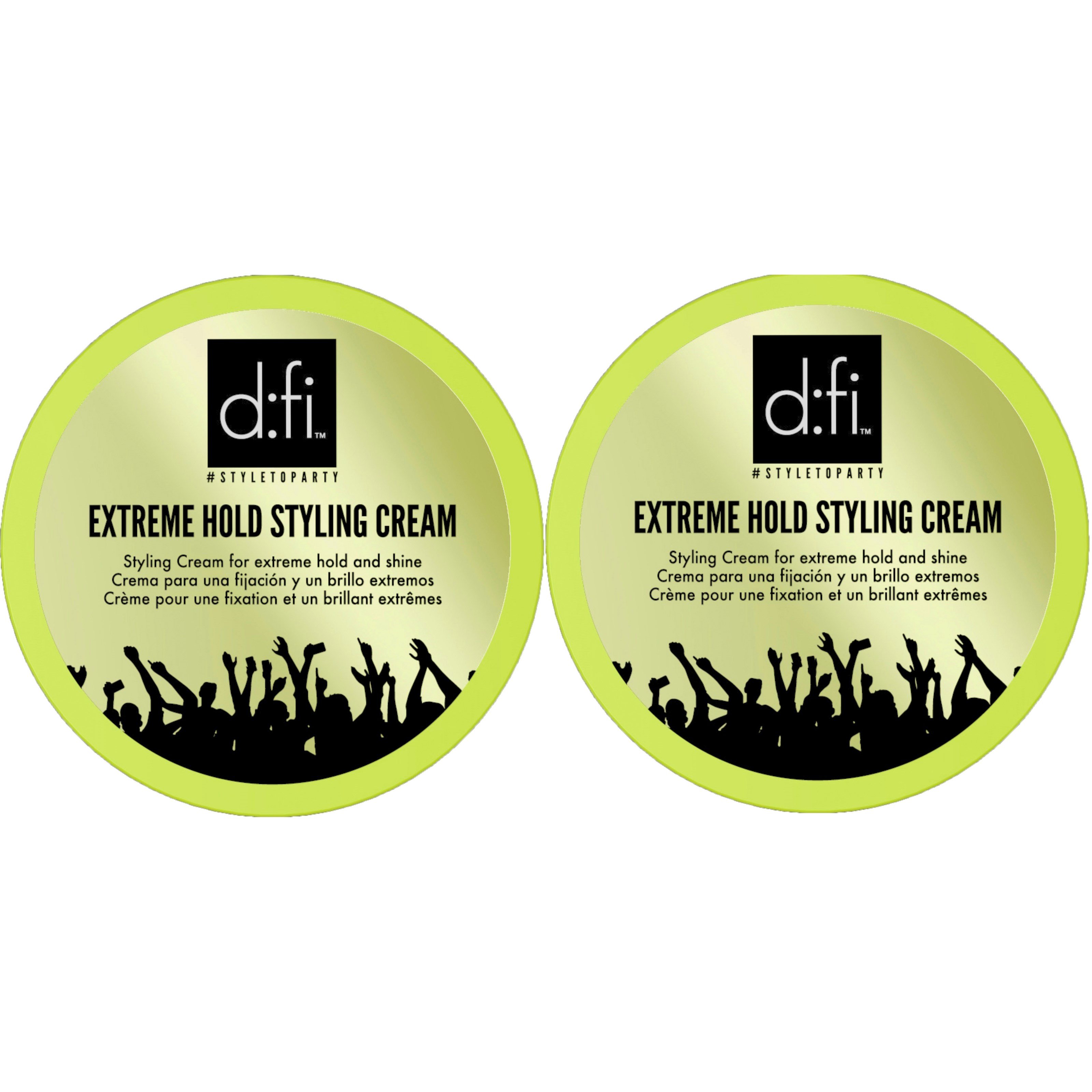Bilde av D:fi Extreme Hold Styling Cream 150g X2