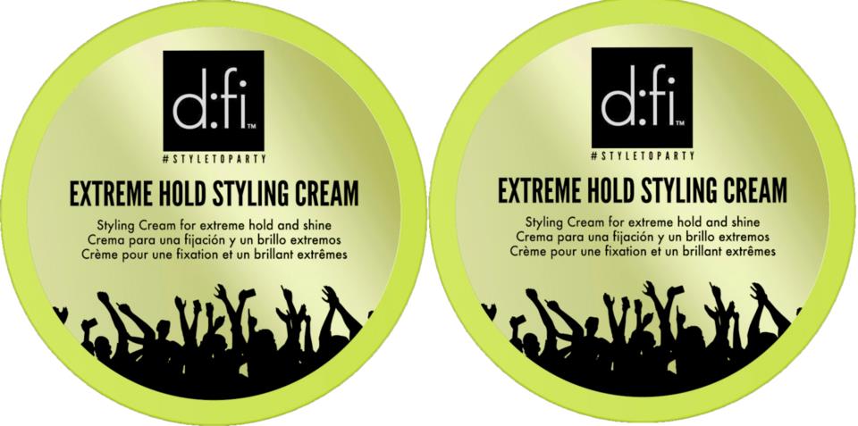 D:fi Extreme Hold Styling Cream 150g x2