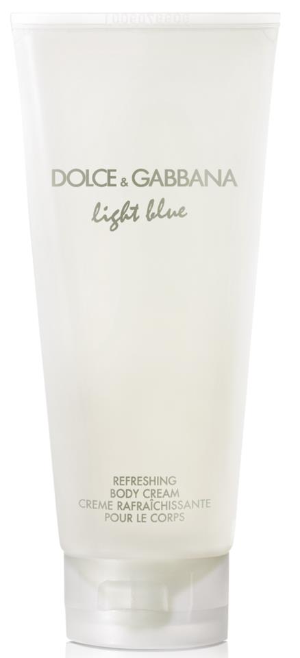 D&G Light Blue Body Cream