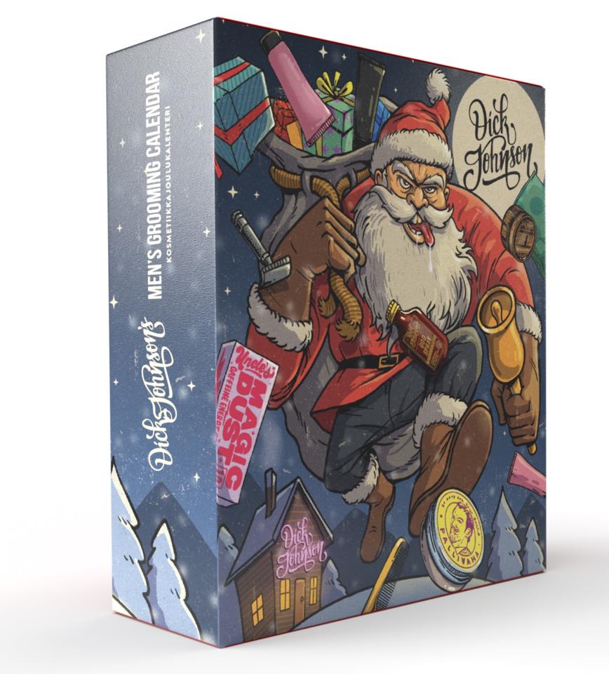 Dick Johnson Bad Santa Men´s Grooming Calendar