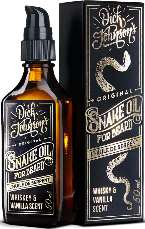 Dick Johnson Beard Oil Snake Oil