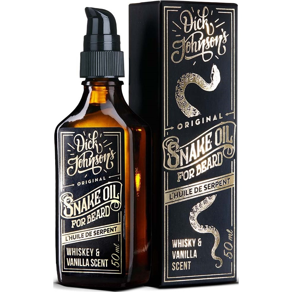 Dick Johnson Excuse My French Beard Oil Snake Oil 50 ml billede
