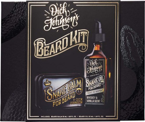 Набор для бороды Dick Johnson Excuse My French, аромат Raw Whiskey и ваниль — фото 3