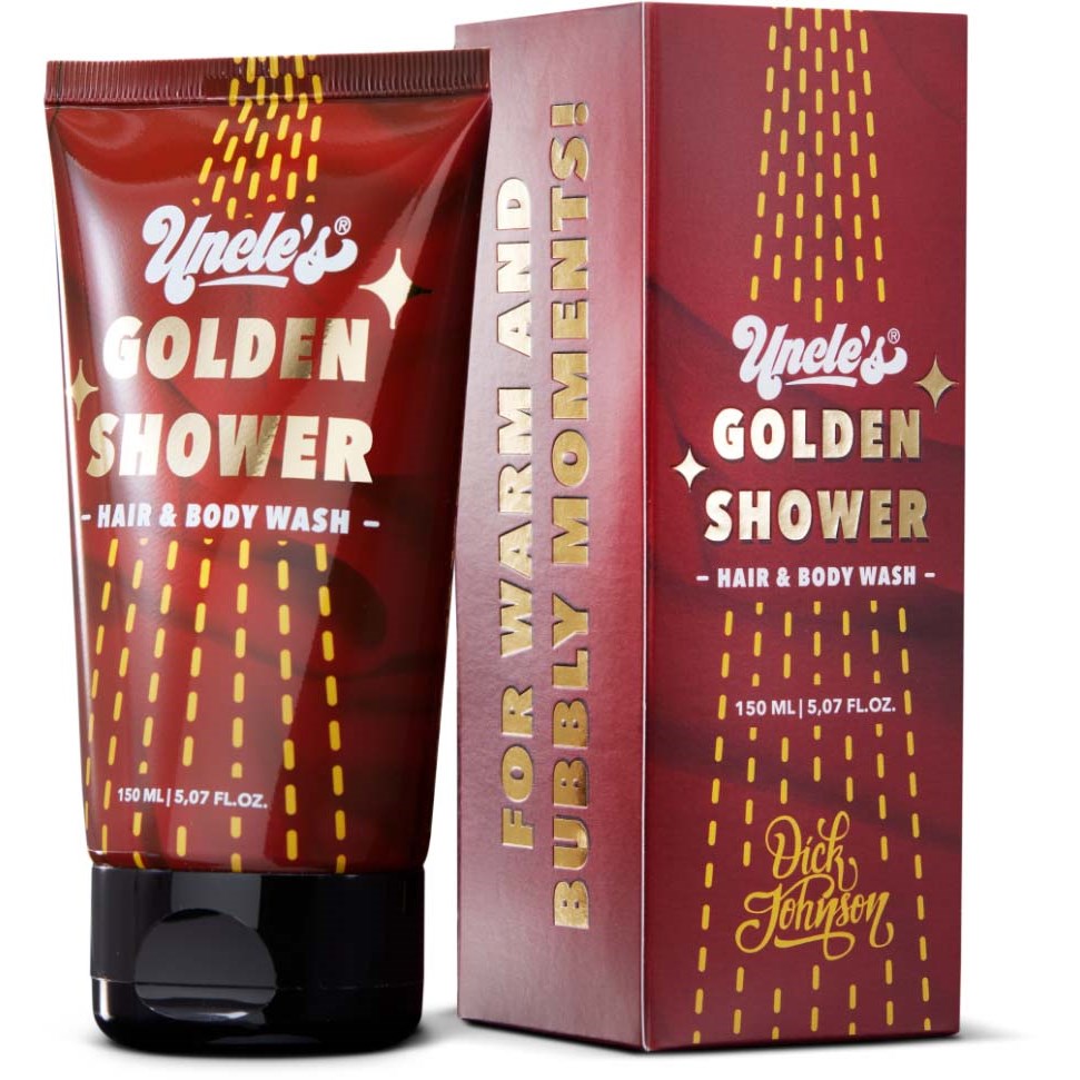 Dick Johnson Golden Shower Hair & Body Wash 150 ml (obrázok 2)