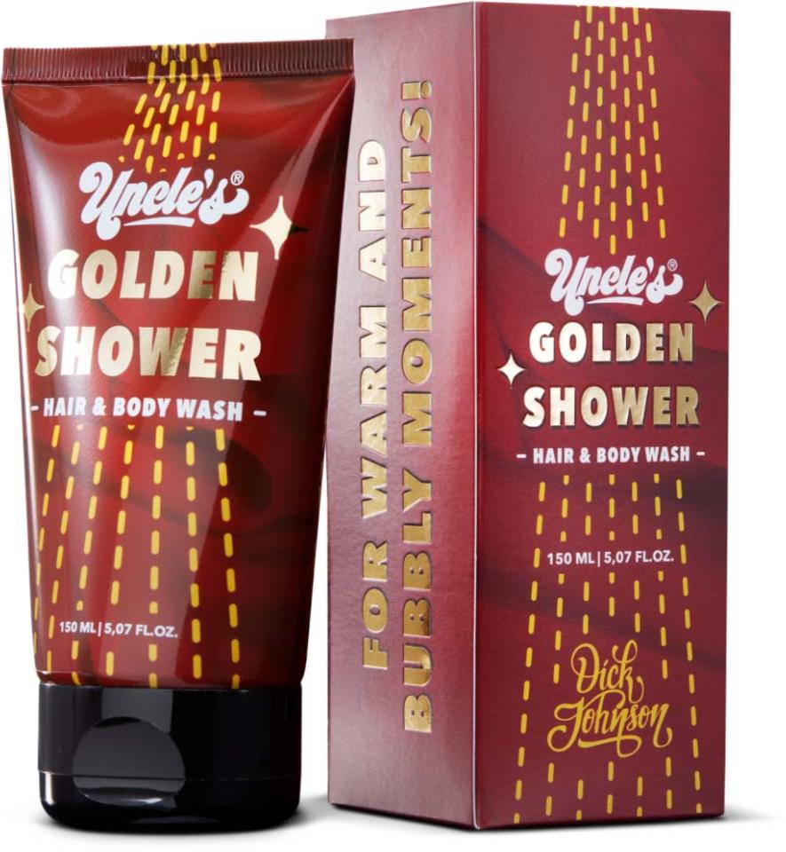 Dick Johnson Golden Shower Hair & Body Wash 150 ml