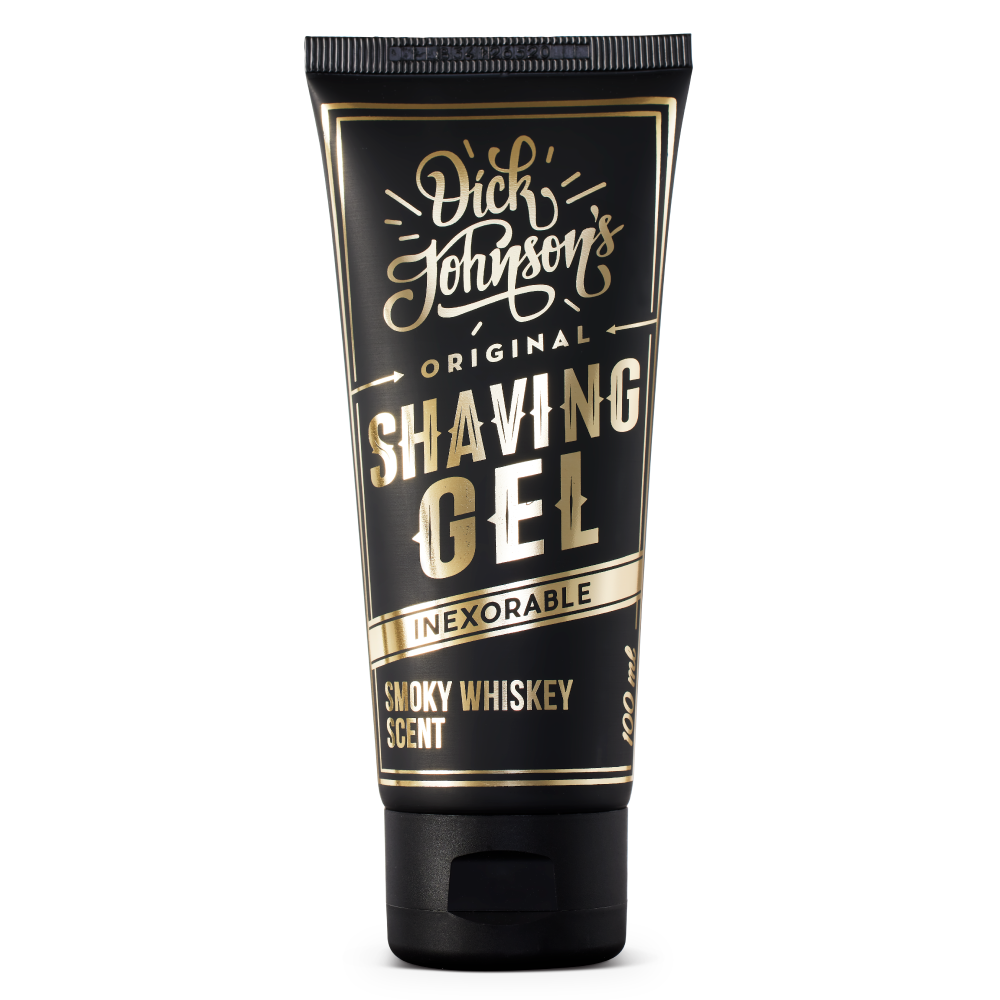 Dick Johnson Excuse My French Shaving Gel Inexorable Smoky Whiskey 100 ml