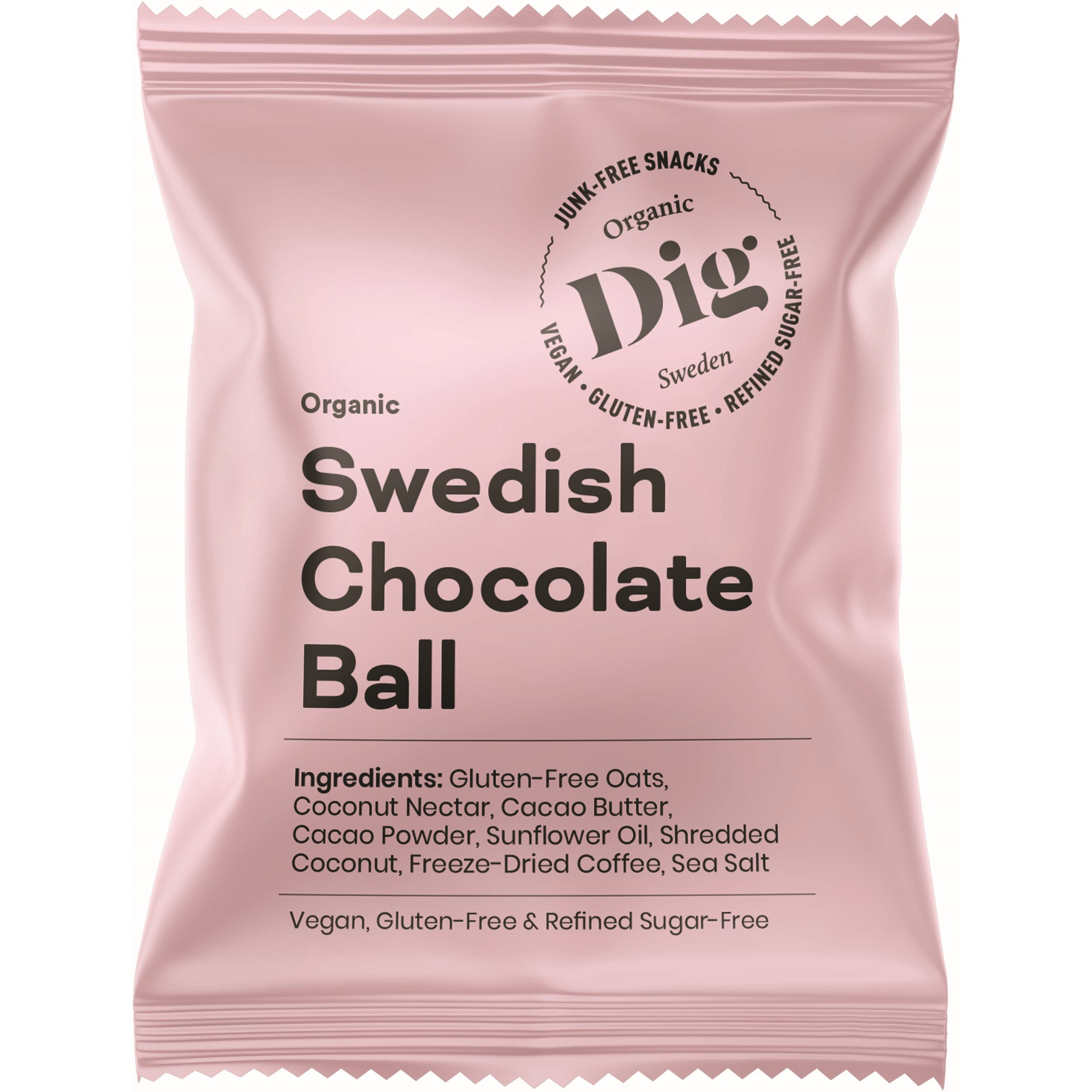 Dig Organic Swedish Chocolate Ball 25 g