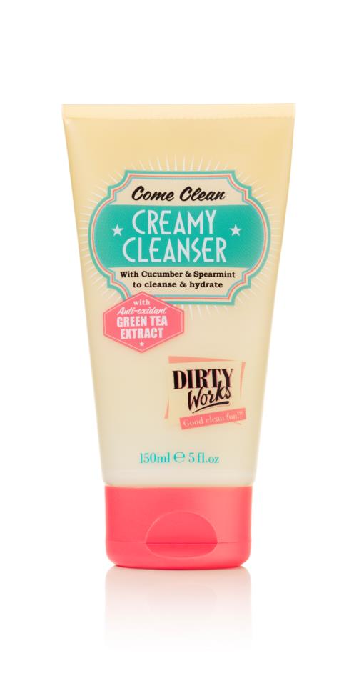 Dirty Works Come Clean Creamy Cleanser 150ml