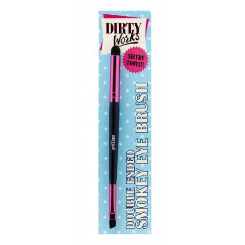 Dirty Works Double Ended Smoky Eye Brush 15.5cm