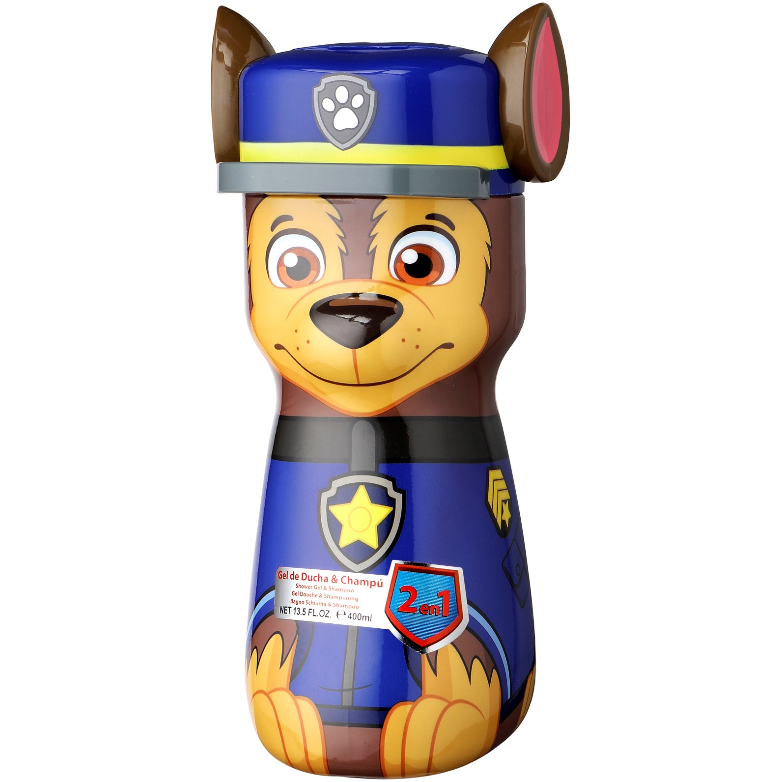 Air-val International Paw Patrol Chase Shower Gel & Shampoo 400ml