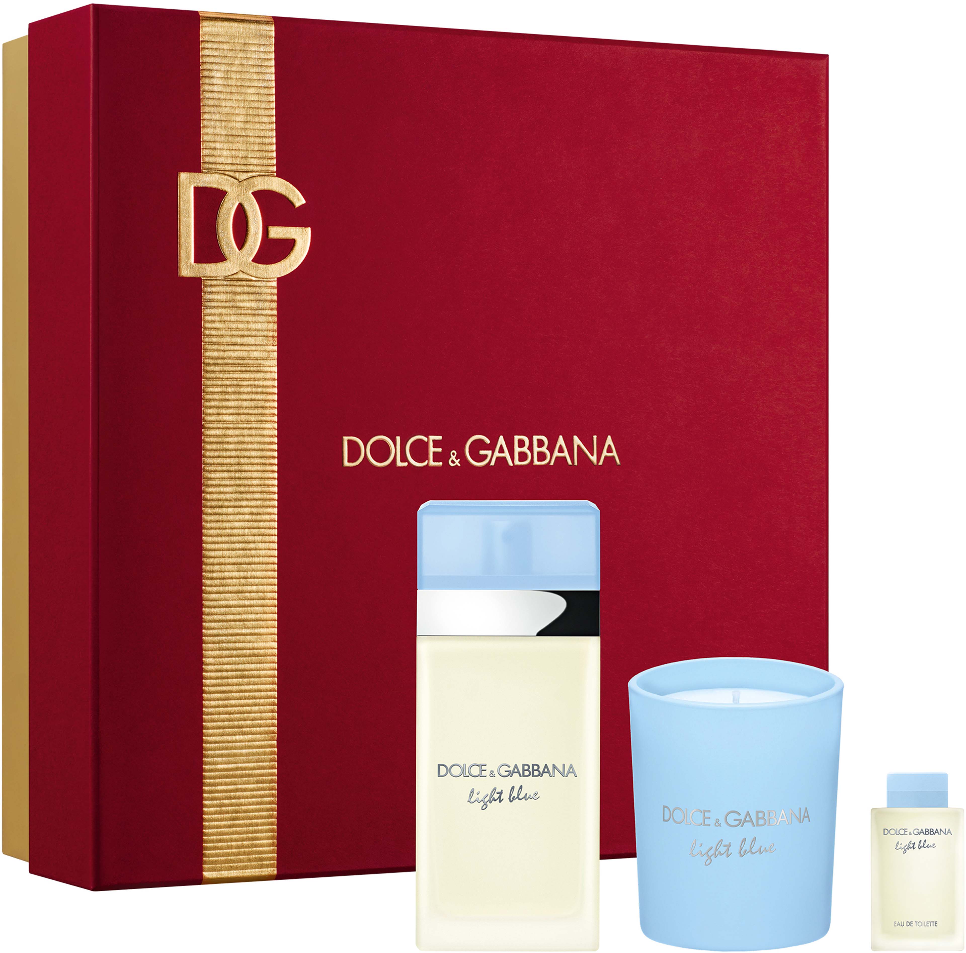 dolce & gabbana light blue pour homme woda toaletowa 50 ml   zestaw