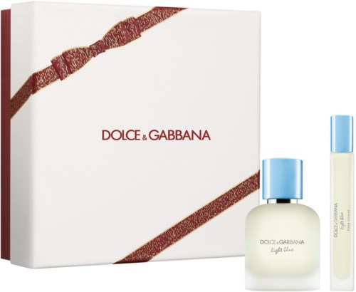 dolce & gabbana light blue pour homme woda toaletowa 50 ml   zestaw  