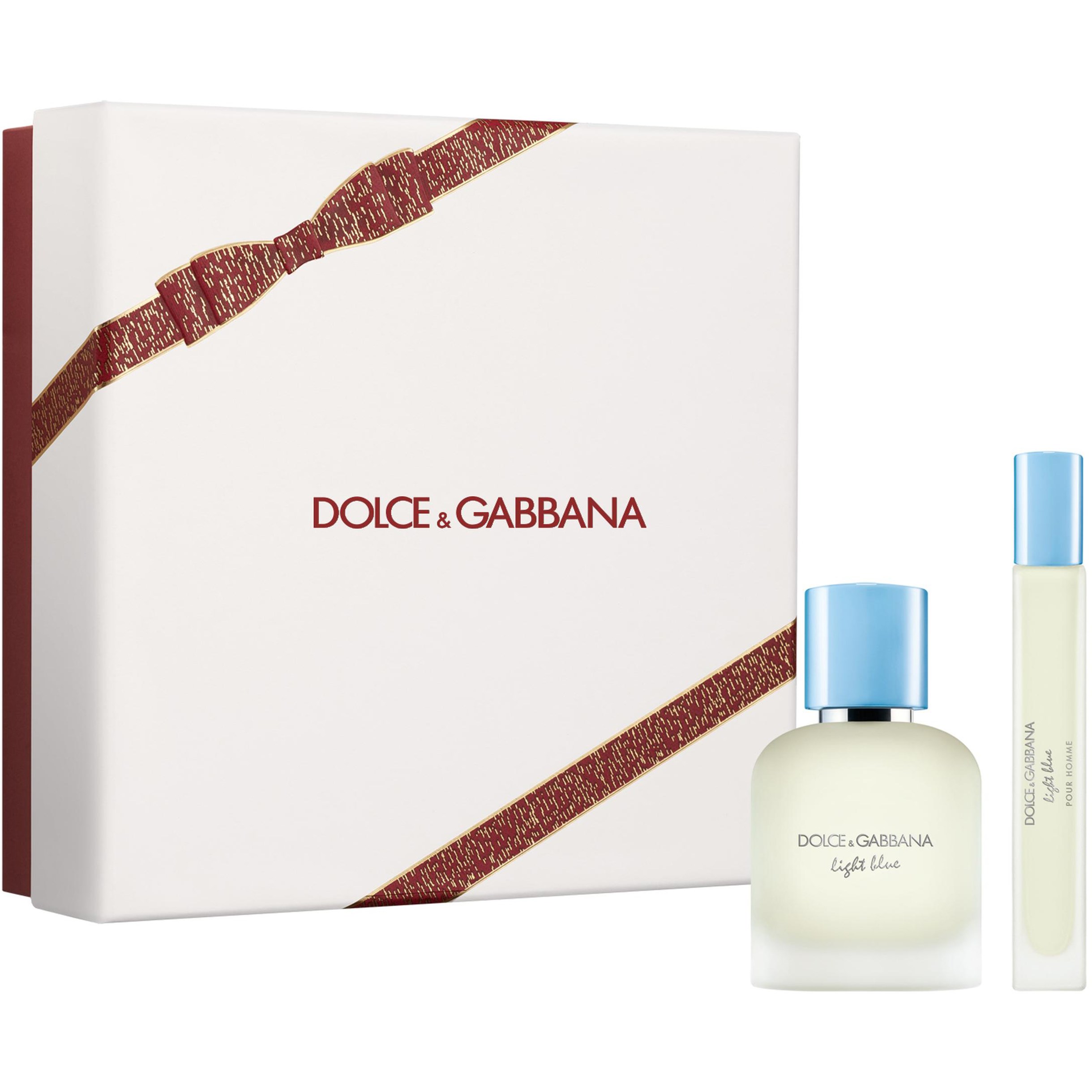 Dolce & Gabbana Gift Set Light Blue Pour Homme EdT 50 ml + Travel