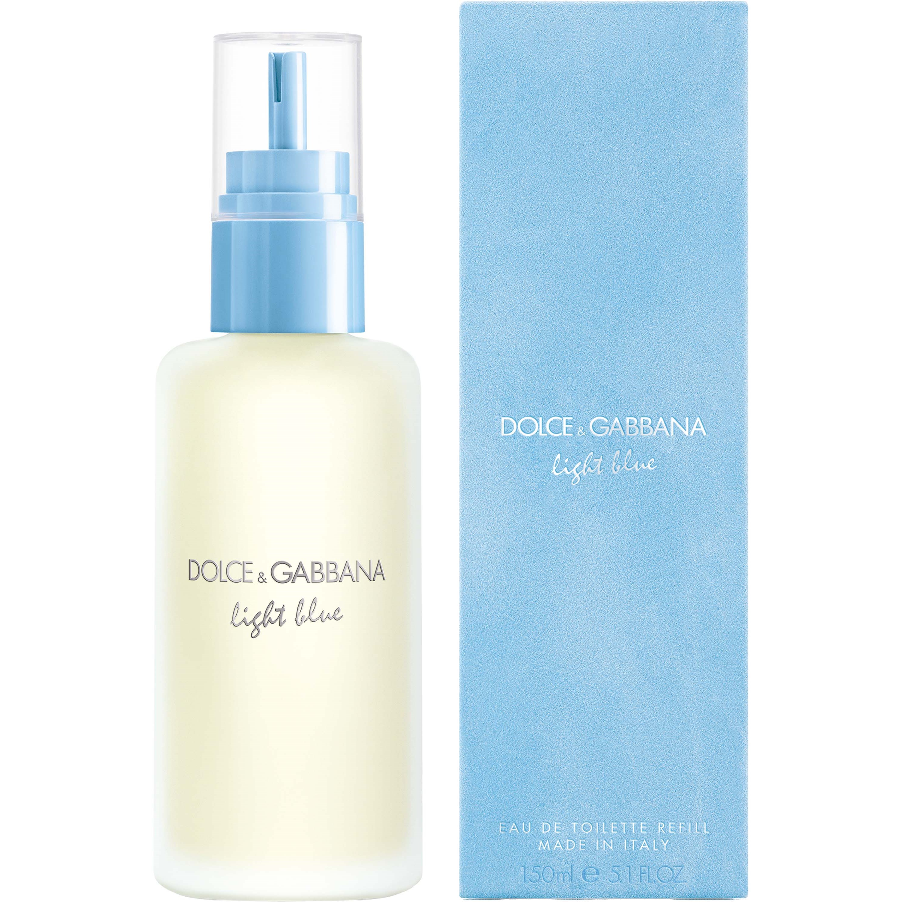 Alternativ bild 1 för Dolce & Gabbana Light Blue Eau de Toilette Refill - 150 ml