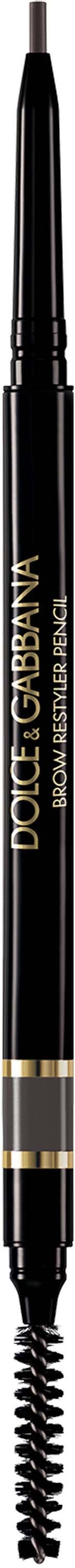 Dolce & Gabbana Classic Brow Restyler Fill & Shape Micro Pencil 05 Soft Brown Black