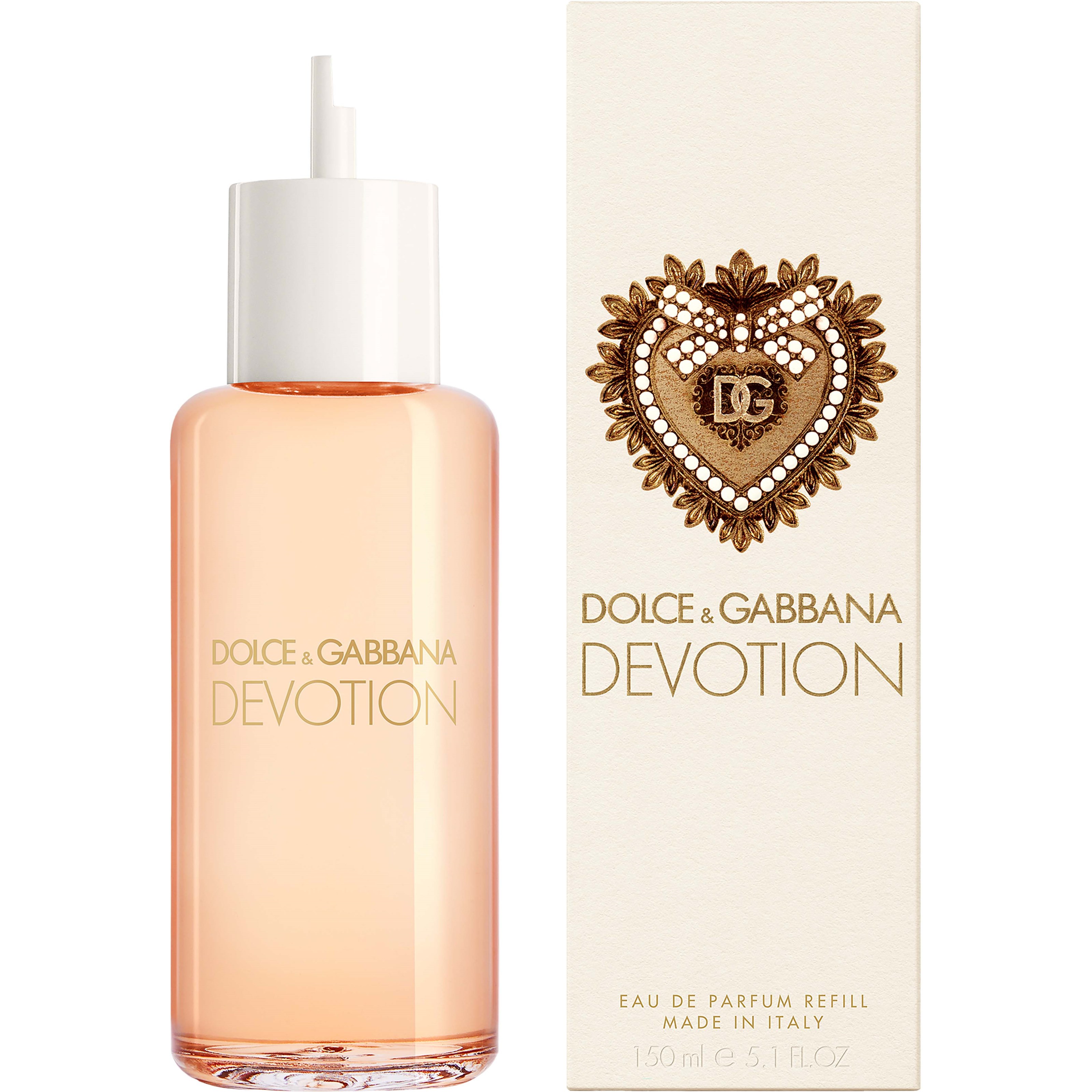 Alternativ bild 1 för Dolce & Gabbana Devotion Eau de Parfum Refill 150 ml