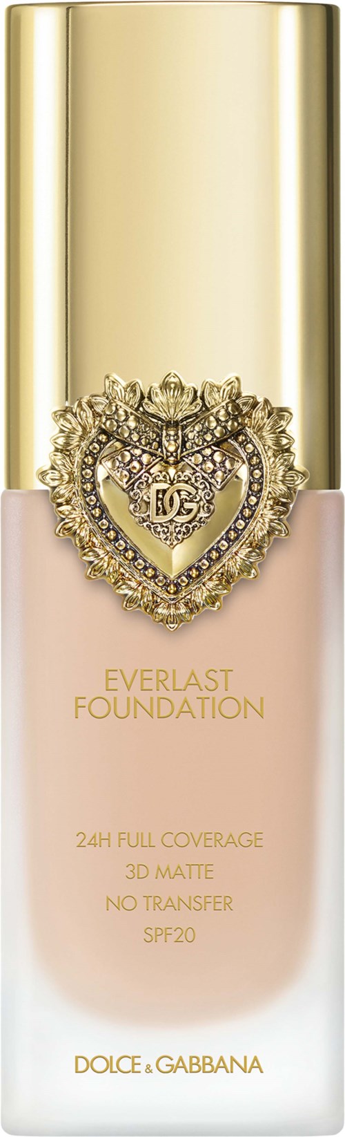 Dolce & Gabbana Flawless Everlast Foundation 24H Full Coverage 3D Matte No Transfer SPF20 10N Light Medium