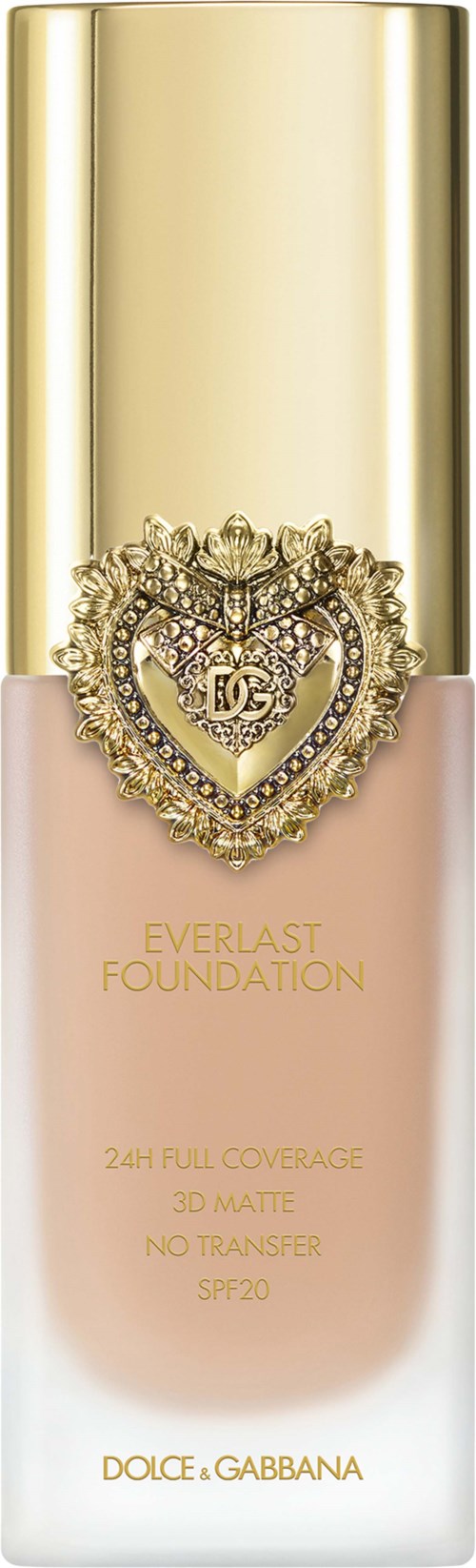 Dolce & Gabbana Flawless Everlast Foundation 24H Full Coverage 3D Matte No Transfer SPF20 12N Light Medium