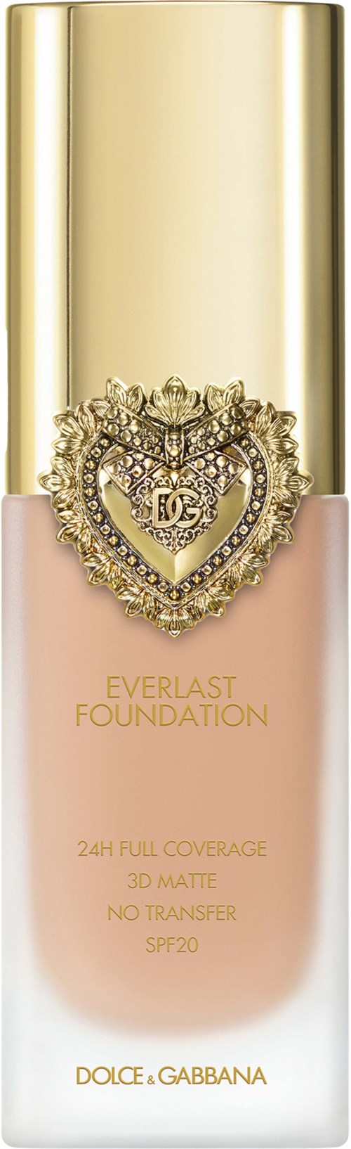 Dolce & Gabbana Flawless Everlast Foundation 24H Full Coverage 3D Matte No Transfer SPF20 14W Light Medium