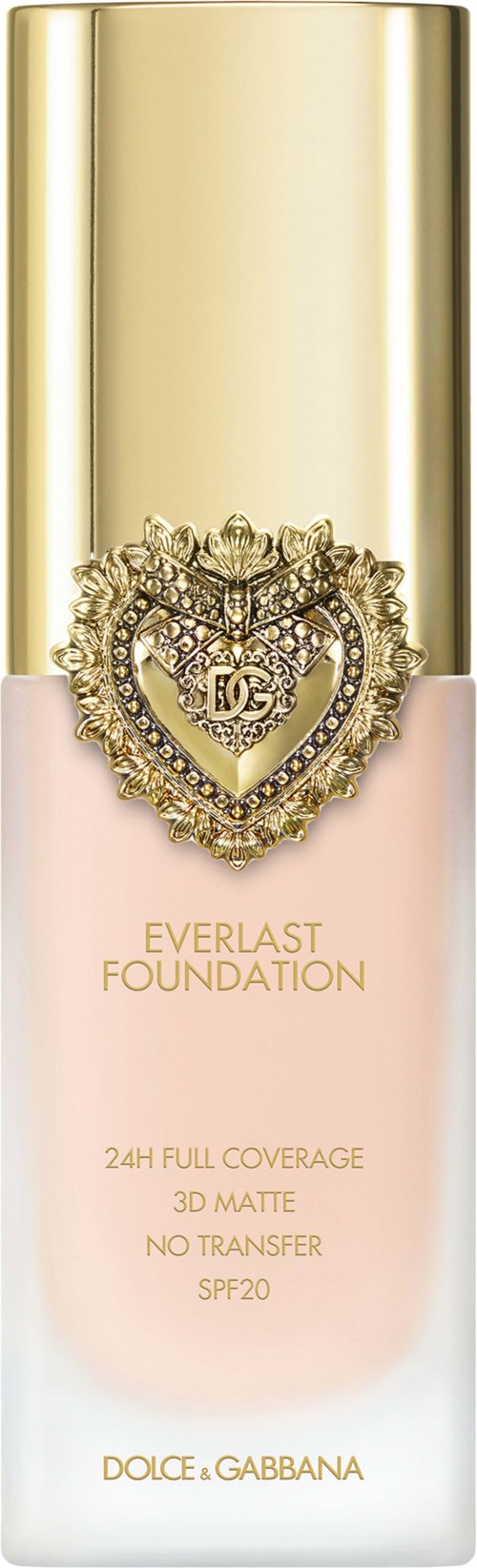 Dolce & Gabbana Flawless Everlast Foundation 24H Full Coverage 3D Matte No Transfer SPF20 1N Light