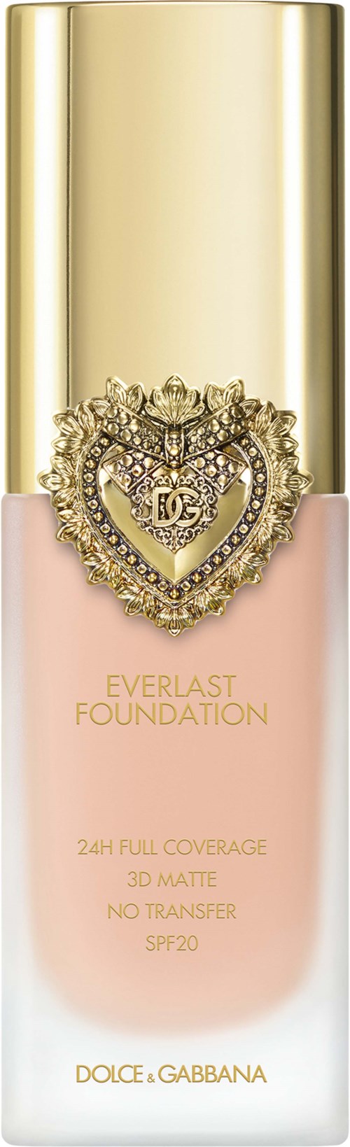 Dolce & Gabbana Flawless Everlast Foundation 24H Full Coverage 3D Matte No Transfer SPF20 8W Light