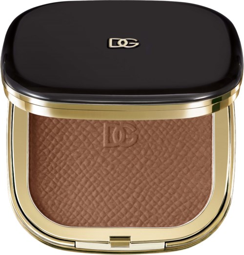Dolce & Gabbana Classic Face&Eyes Match Lasting Bronzer & Eyeshadow Powder 04 Medium Deep