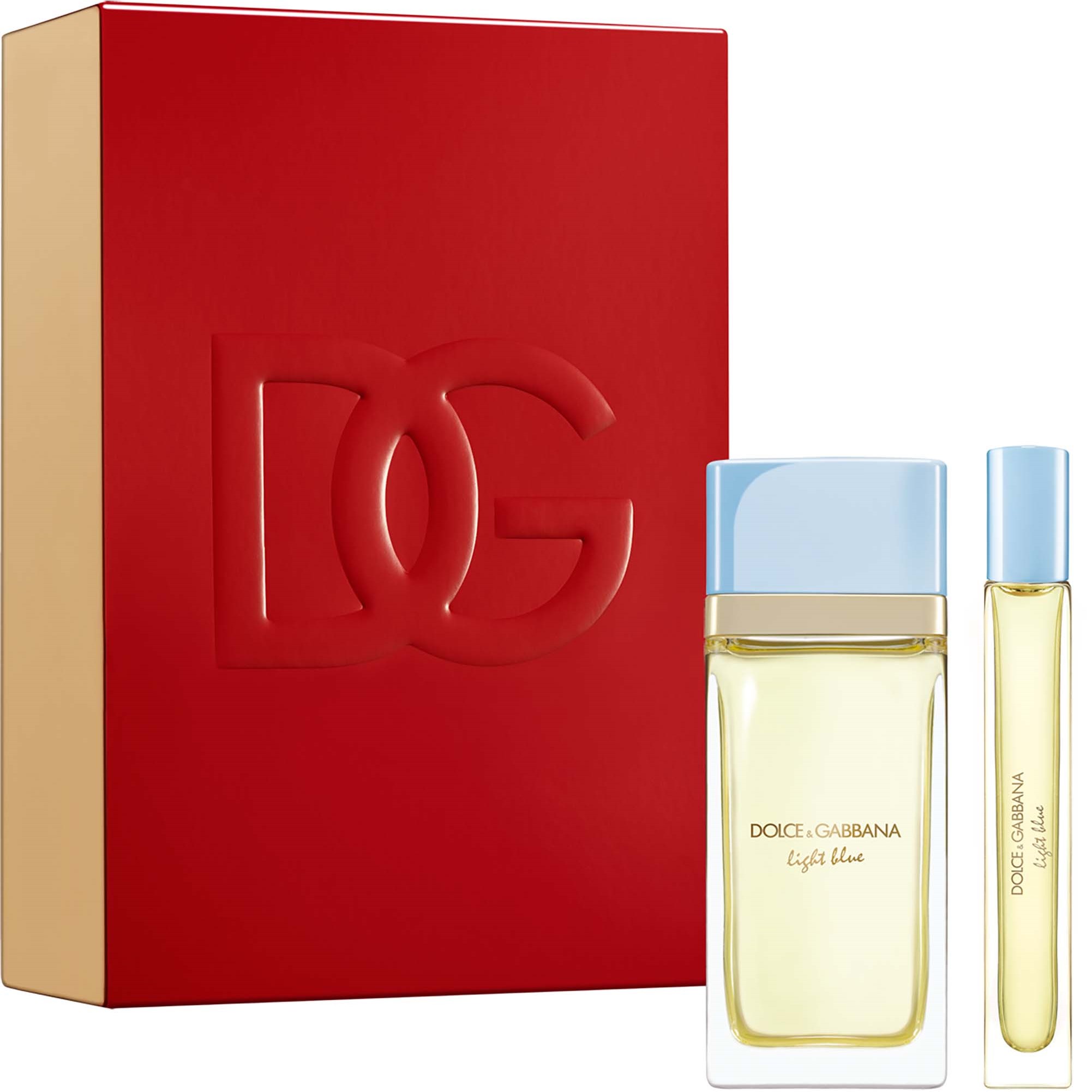 Dolce & Gabbana Gift Set Light Blue EdP 50 ml + Travel Spray 10 ml 0 stk