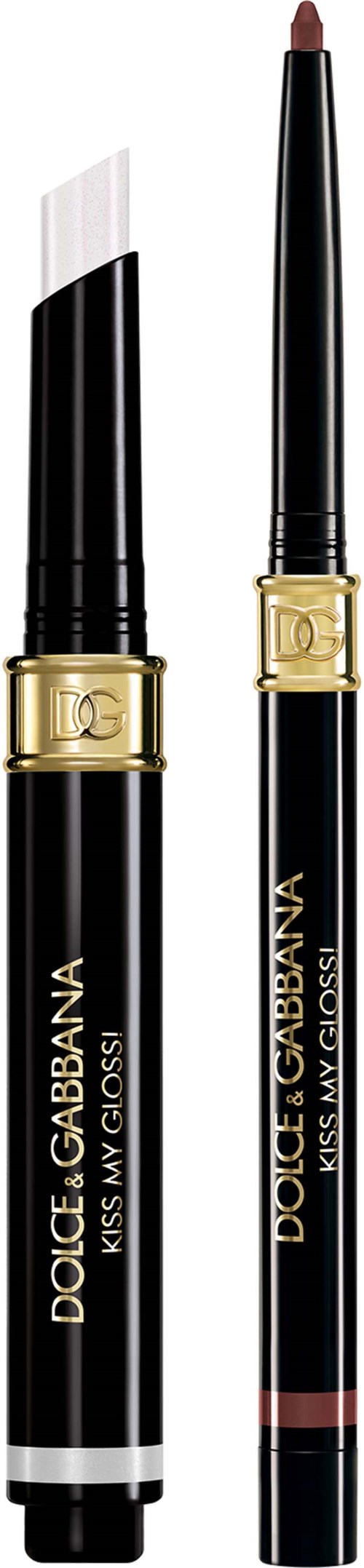 Dolce & Gabbana Bold Kiss My Gloss! 4D Gloss Stick & Lip Liner Duo 4 Transparent