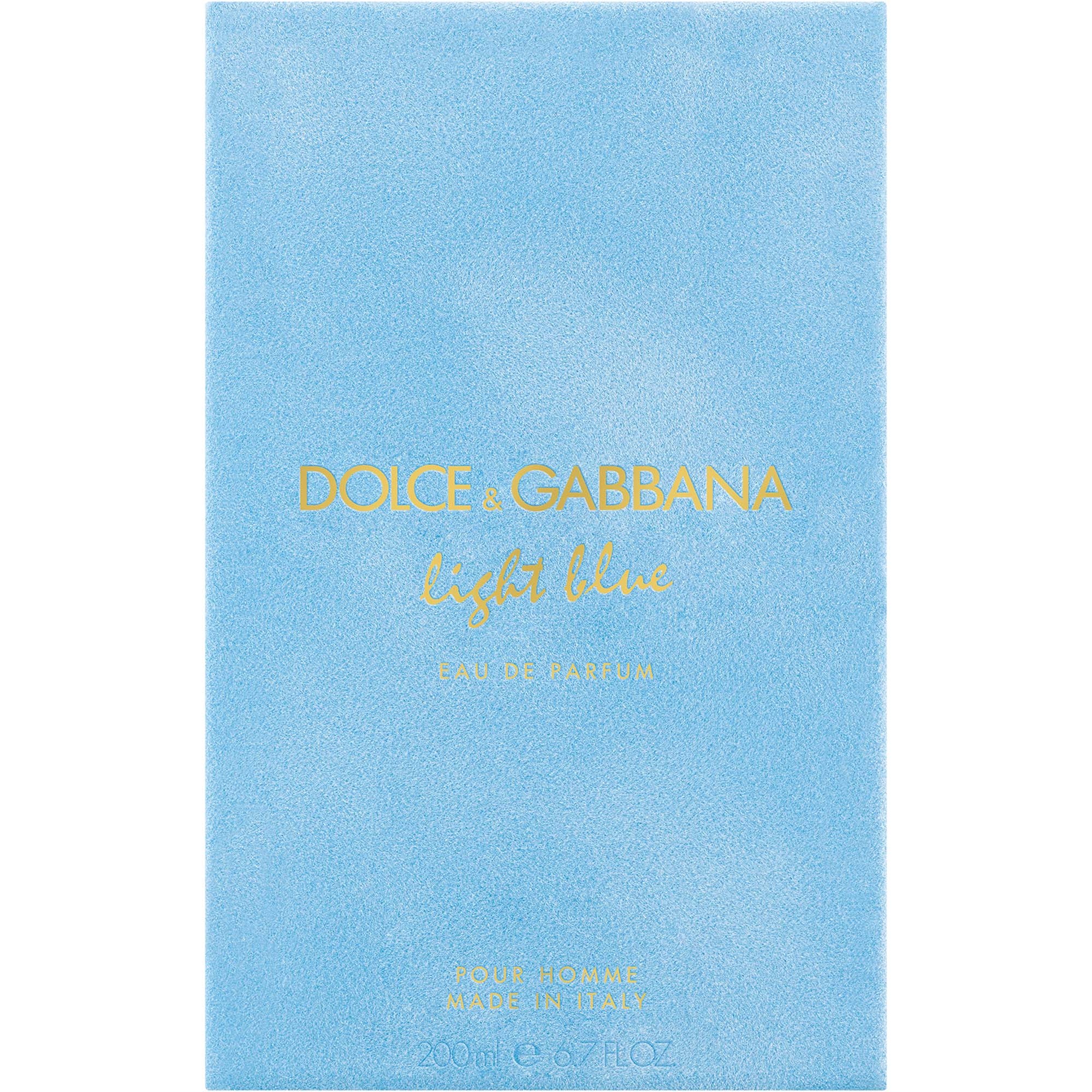 Dolce & Gabbana Light Blue Pour Homme Eau de Parfum 200 ml (obrázok 3)