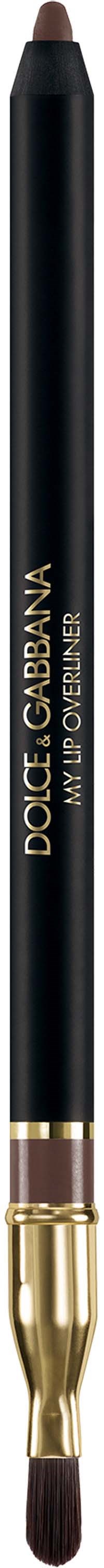 Dolce & Gabbana Classic My Lip Overliner Easy Glide Sculpting Pencil 05 My Chocolate Brown