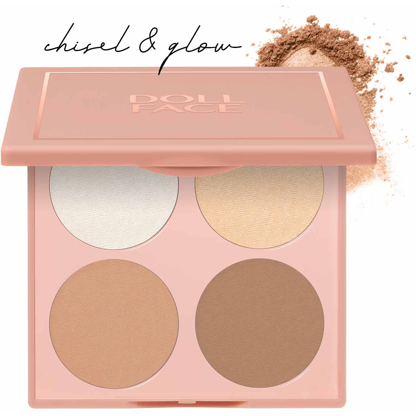 Doll Face Contour Wizard Sculpt & Highlight Palette Contour Wizard Scu (obrázok 4)