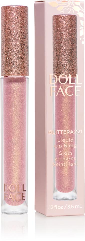 Doll Face Glitterazzi Liquid Lip Bling Rose Royce