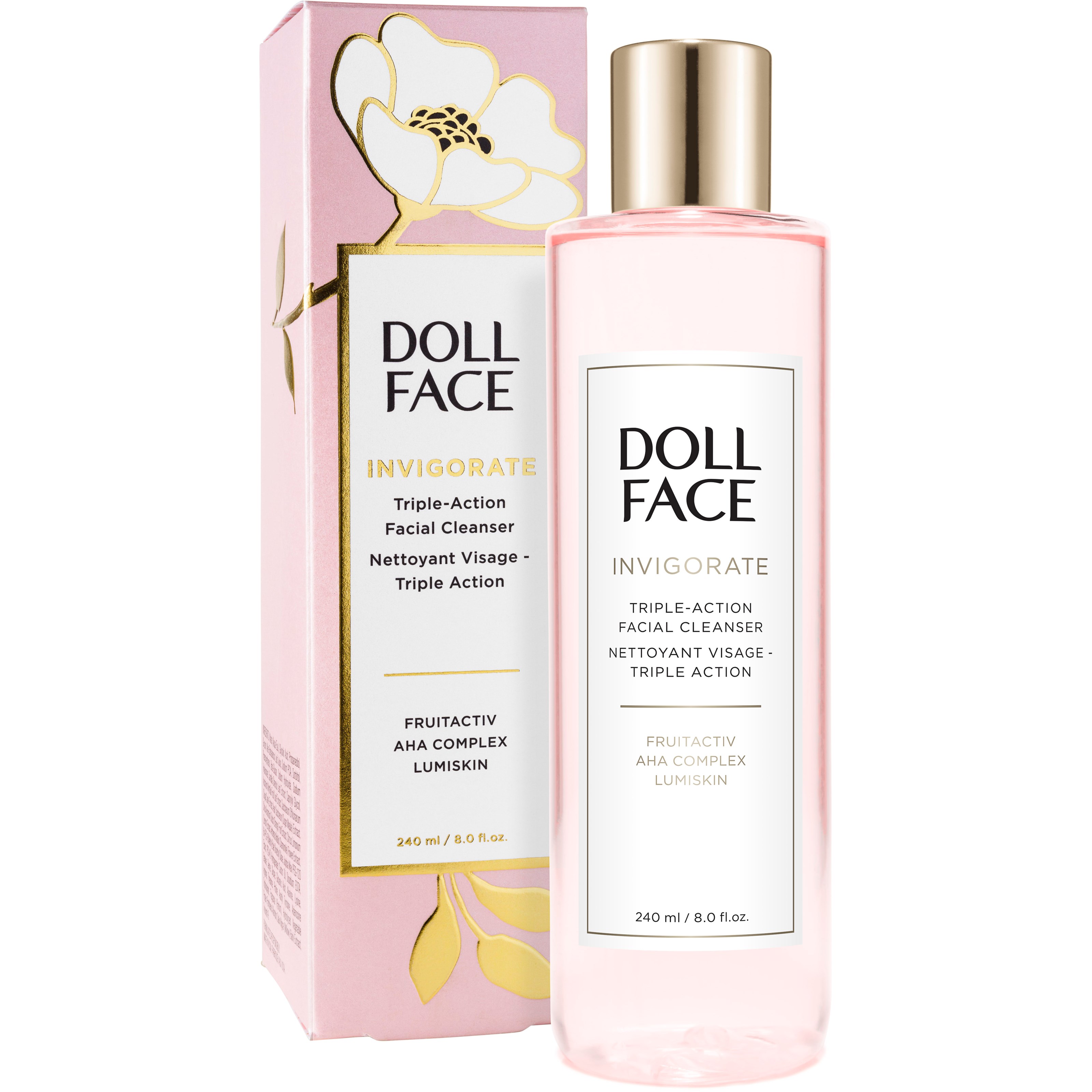 Doll Face Invigorate Triple-Action Facial Cleanser 240 ml