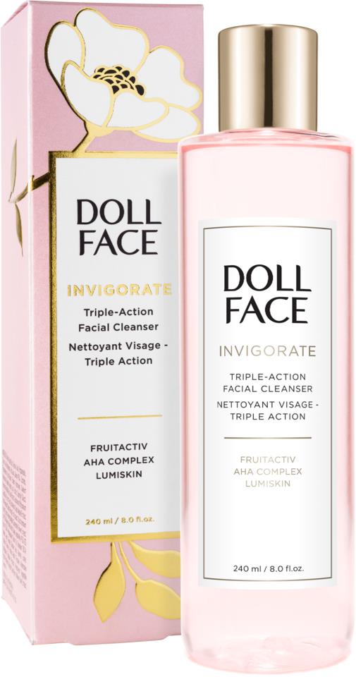 Doll Face Invigorate Triple-Action Facial Cleanser 240 ml