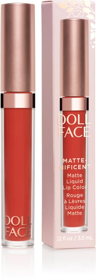 Doll Face Matte-Nificent Liquid Lipcolor Bombshell